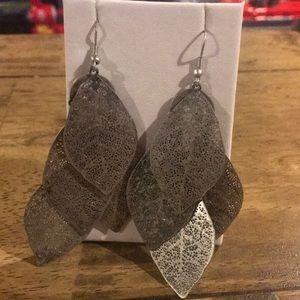 Long Leaf Earrings